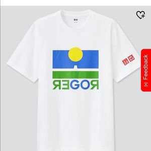 New Uniqlo Roger Federer T-shirt